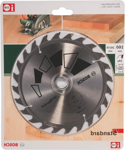 Cirkelzaagblad Standard Hout Ø 160 x 2.2-1.5 x 20-16 mm 24 Tanden ATB - Reduceerring 16 mm Accessoires Cirkelzagen