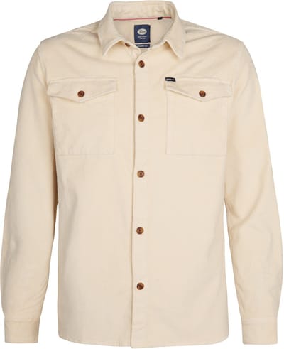 Petrol Industries - Heren Corduroy Overhemd Menomonie - Geel - Maat XXXL