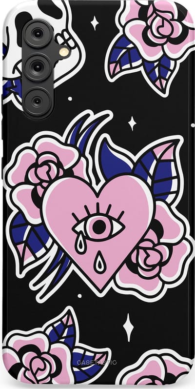 Casetastic Hoesje Geschikt voor Samsung A34 (5G) - Stijlvolle Beschermende Duo-layer Case - Eindeloze passie