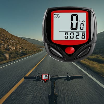 MRKK® Kilometerteller Fiets - Snelheidsmeter - Fietscomputer Draadloos