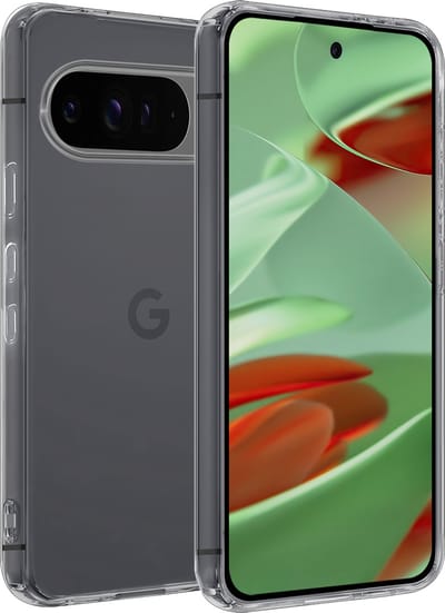 Hoesje Geschikt voor Google Pixel 10 Pro - Sterk & Shockproof - Hoes Cover - Siliconen Case - Transparant