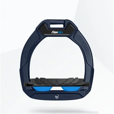 Veiligheidseverything voor paardrijden Inclinatie Grip Marine/Zwart/Blauw kind Flex-On Safe-On