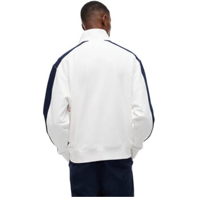 Tommy Hilfiger Relaxed Colorblock Quarter Zip Ecru Taglia: S | Felpe con cappuccio Outlet | Uomo | Marrone