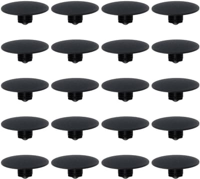 Dailygoods- Geluidsisolatie Clips 20 Stuks - Vervanging MU001282 - Kunststof - Compatibel met Mitsubishi ASX 2010-2020 - Eenvoudig te installeren - Zwart - Isolatieclips
