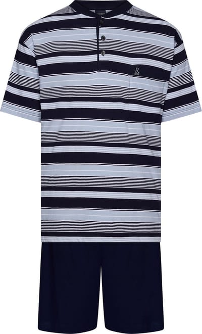 Robson Heren Shortama - Classic Stripes - Katoen - Maat 50