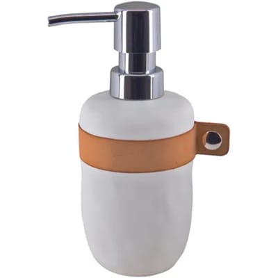Spirella LIO Zeepdispenser – Elegante Zeephouder en Lotionhouder voor Badkamer en Keuken – Desinfectantdispenser met Praktische Dosering
