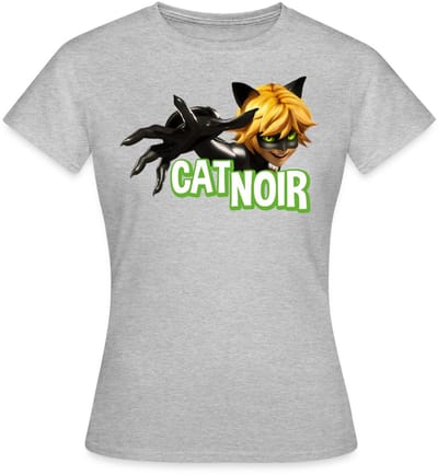Miraculous Cat Noir Adrien T-Shirt Dames