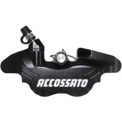Linker remklauw met geperste remblokken Accossato Mini GP, Pitbike, Scooter
