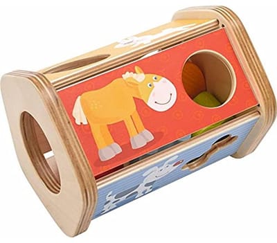 Sorteerspel met Diermotieven - Houten Speelgoed voor Kinderen vanaf 18 Maanden