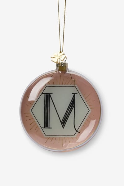 Sissy-Boy - Kerstbal letter M