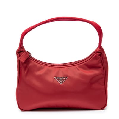 Vintage Mini Zip Hobo   schoudertas