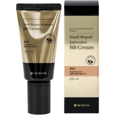 MIZON Crème BB Réparatrice Intensive à la Bave d'Escargot n° 23 SPF50 50 ml - Crème BB à la bave d'escargot