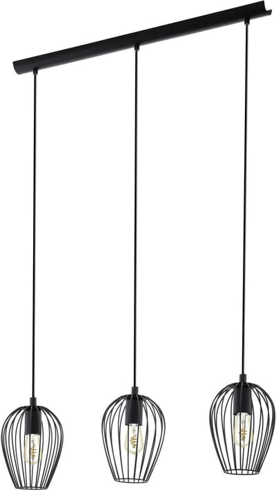 EGLO Newtown Hanglamp - E27 - 70 cm - Zwart