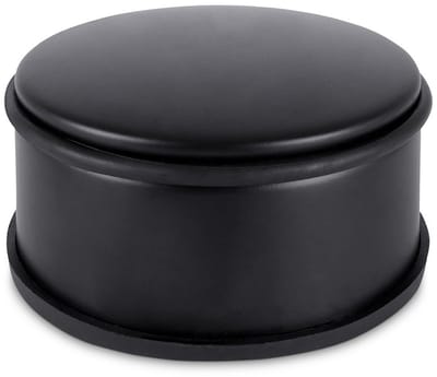 Vilde - Deurstopper - Metaal - Zwart - 11,5 cm