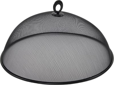 Svenska Living Vliegenkap/voedselkap - D35 x H16 cm - buiten eten - anti insecten - Metaal- Eten/voedsel beschermen - Afdekkap