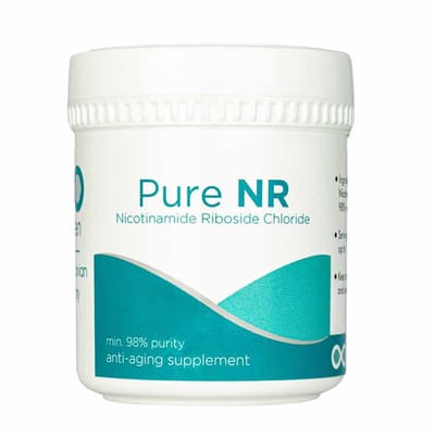 NICOTINAMIDE RIBOSIDE (NR) - NMN alternatief - NAD+ voorloper - - 30 gram pure poeder +98% zuiverheid incl. maatlepel - 60 doseringen van 500mg of 120 van 250mg - onafhankelijk getest - Gemaakt in Europa