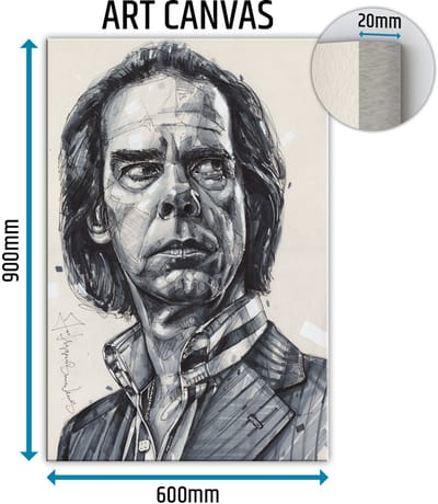 Nick Cave canvas 60x90 cm