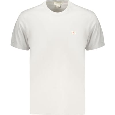 Calvin Klein Grijze Katoenen Heren T-Shirt