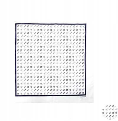 Pako Jeans Bandana - Katoenen Sjaal met Ankerprint (53x53cm)