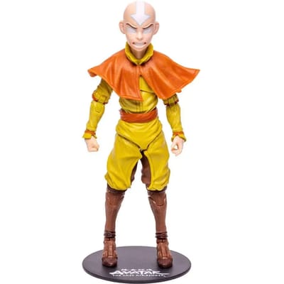 Laatste Airbender beeldje McFarlane Toys Avatar Aang Avatar State (Gold Label)
