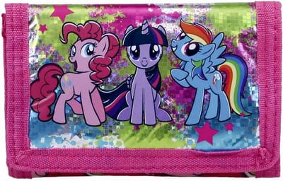 My Little Pony - Portemonnee - Klitenband - 12 x 8 cm - Roze