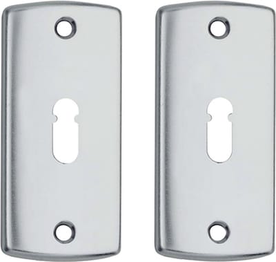 AXA deurrozet, alu, F1 alu naturel, (lxb) 90x41mm, rechth, v/sltl