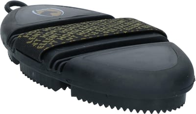 Excellent Horse Flexi Brush Curry Comb - Paardenborstel - Paarden Spullen - Manenborstel Paard - Roskam - Dierenborstel - Zwart