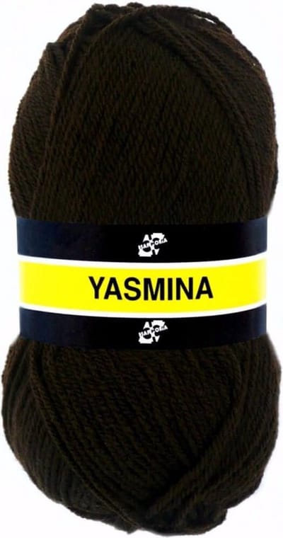 Scheepjes - Yasmina - 1101 Bruin - set van 25 bollen x 40 gram
