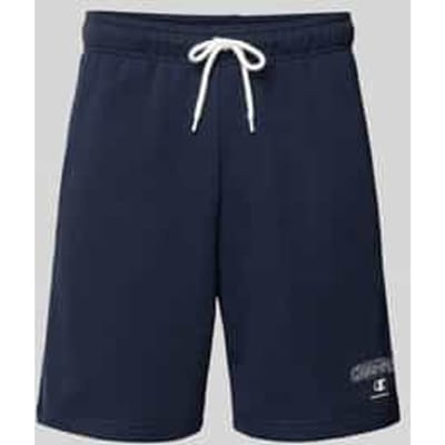 Sweatshorts met logo en elastische band