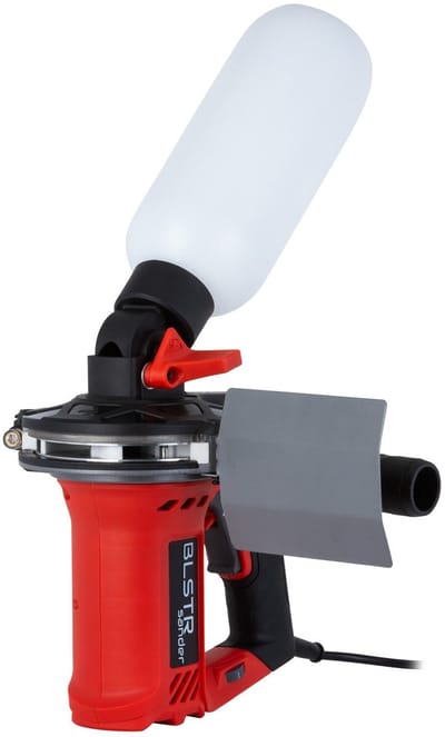 BLSTR Sander v2- Geen compressor nodig - Zandstraalmachine voor metaal, hout, steen en glas - Keramische schijf, regelbare stroom, - Compatibel met zandstraalmiddel 0,2-0,5 mm