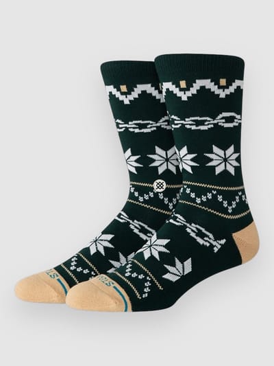 Stance Break The Season Crew Socks patroon