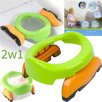 LandToys - Reis Nocnik - Groen - 2-in-1 - Antislip - Incl. Wegwerpzakken
