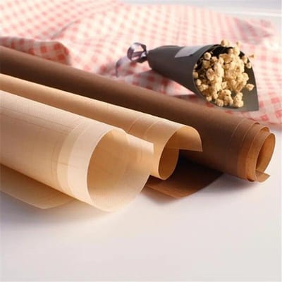 2 stuks 30 * 40 cm herbruikbare resistente bakplaten oliebestendig papier doek oven pad non-stick bakmat keuken en warmteoverdracht tool wit