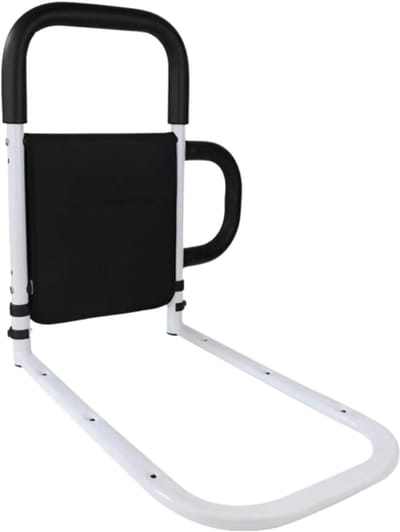 Bedhulpstaander - Steunbeugel - Veilig Opstaan - Met Handig Opbergvak - 50x315 cm - Versterkt