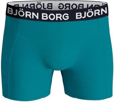 Björn Borg Cotton Stretch boxers - heren boxers normale lengte (1-pack) - multicolor - Maat: L