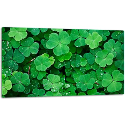 TMK ArtDeko - Snijplank - 52x30cm - Glas - Groen