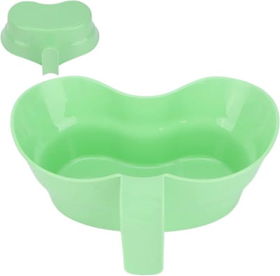 Grote, shatterproof braakbak met handvat voor ouderen - Ideaal voor mondverzorging en gebruik in bed