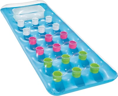 Opblaasbare Lounge Luchtbed met Kijkvenster - Comfortabel Ligbed voor Volwassenen