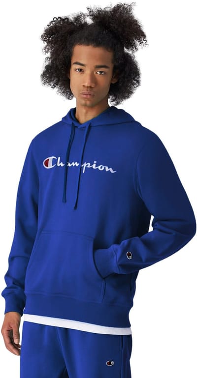 Champion Hooded Sweatshirt Heren Blauw - Maat L
