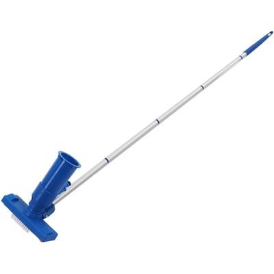 Jet Stofzuiger Set Snelkoppeling Aluminium Stang Filterzak Gesp Zwembad Reinigingsgereedschap US Standaard Aansluiting white