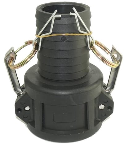 Dailygoody - IBC Camlock C Adapter - Female Pipe Tail Connector - Tank Water Adapter - Voor Tuinslang - Geschikt voor Water en Brandstof - Ideaal voor.