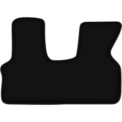 BASIC zwarte veloursmatten voor: Volkswagen Transporter T4 bestelbus (1992-2003)