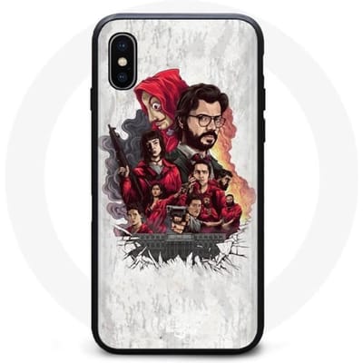 Iphone XS Max Case Maskerserie La Casa De Papel
