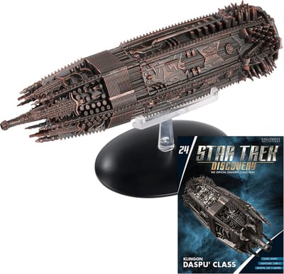 Eaglemoss Star Trek Discovery Klingon Daspu' Class Ship Replica Figure