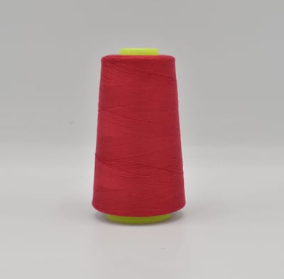 Overlock Garen per 4 stuks - 3000 Yards (2742 meter) per stuk - In 36 kleuren leverbaar - Donker rood