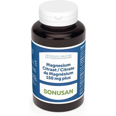 BONUSAN Magnesium Citraat 150 mg plus 120 Gecomprimeerde tabletten
