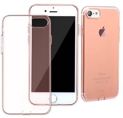 Apple iPhone 7 | 8 | iPhone SE 2020/2022 TPU Hoesje Ros��kleurig, Merk Baseus!