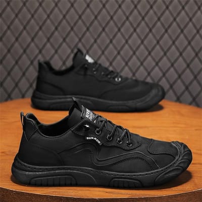 CYYTL Heren Sneakers Casual Schoenen Zomer Outdoor Ademend Wandelen Sport Mode Hardlopen Tennis Luxe Platform Designer Loafers 44 black
