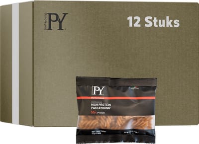 Pasta Young | Fusilli | Portieverpakking | 12 stuks | 12 x 50 gram