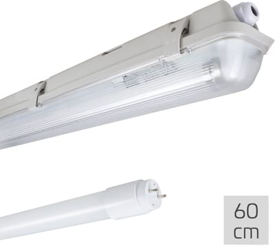 LED's Light LED TL armatuur 60 cm compleet met LED TL buis - 900 lm - Tl-buizen - Tl-armaturen